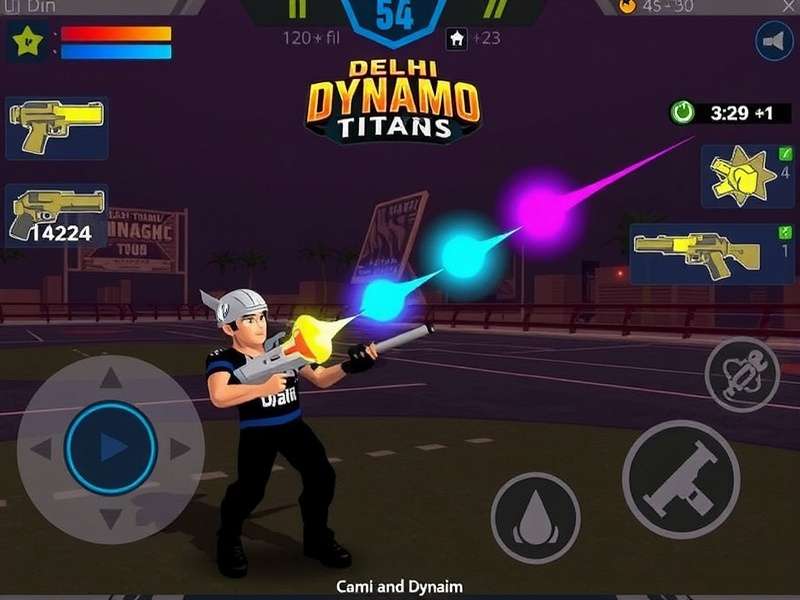 Delhi Dynamo Titans Weapons Showcase